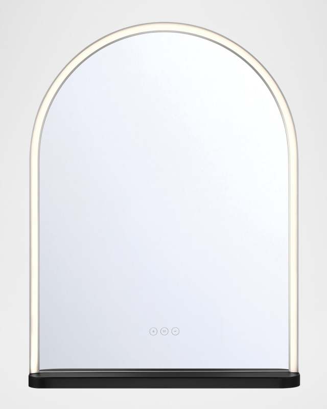 Serin 32" LED Lighted Mirror with Shelf